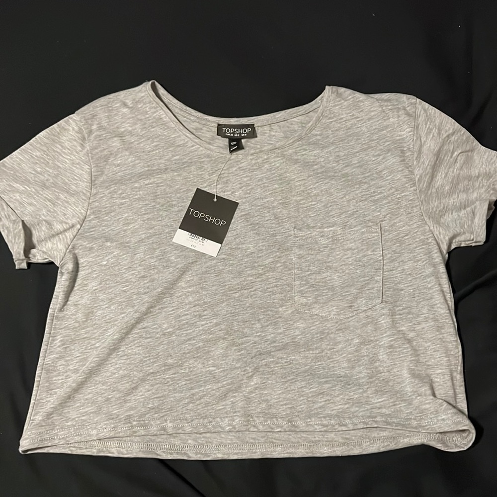TOPSHOP Crop Tee